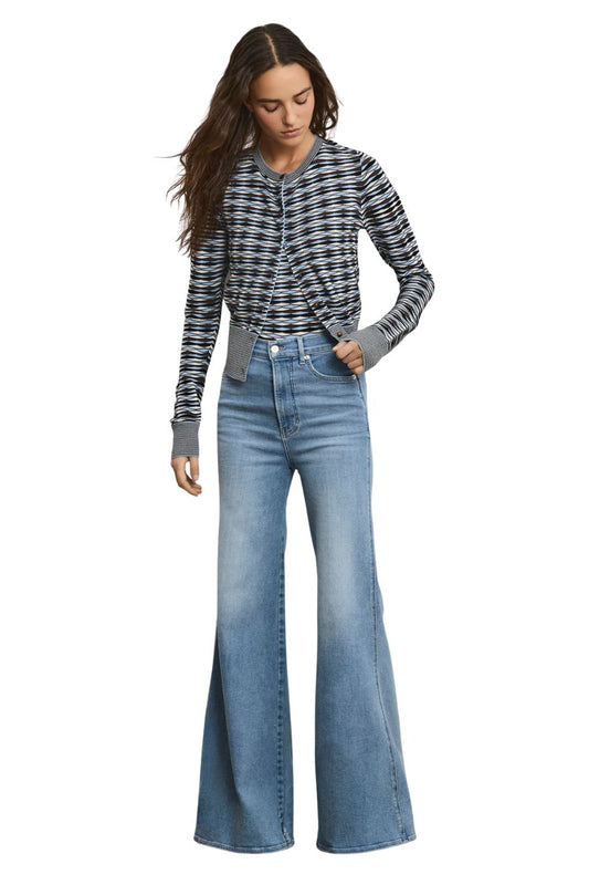 Jesse Ultra-Flare Jean in Big Splash