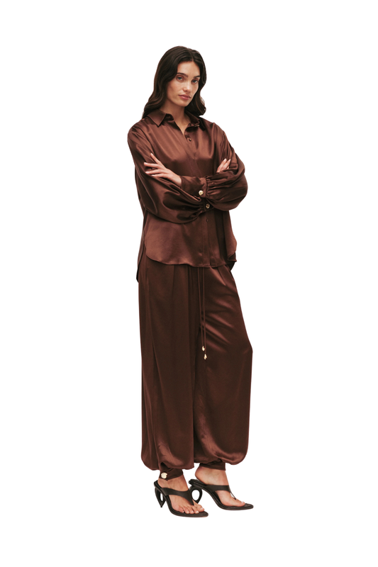 Siren Pant in Dark Chocolate