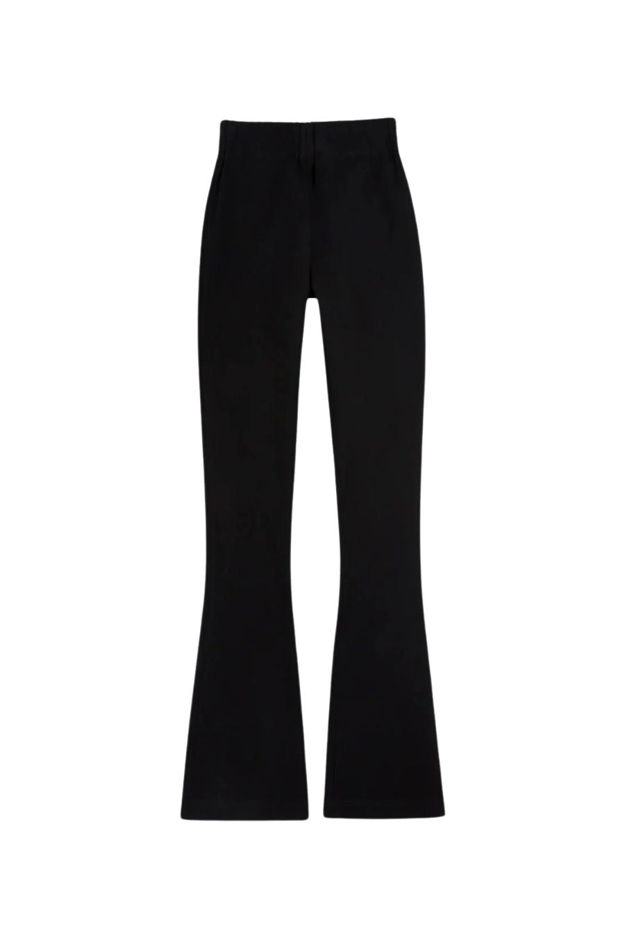 Faye Flare Crop Pant in Black