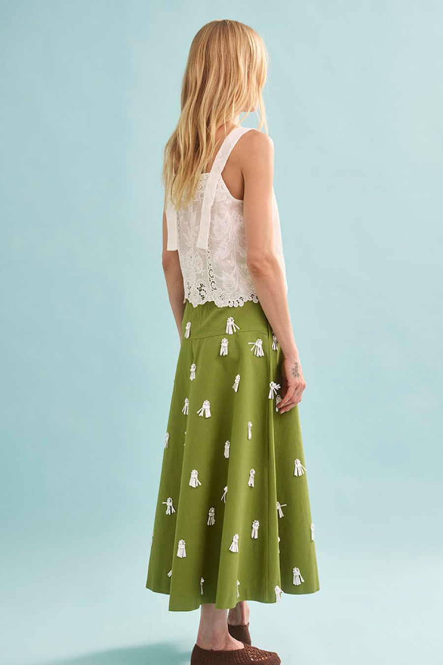 Ida Skirt in Palm Sand Dollars