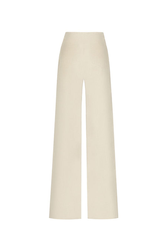 El Sol Pant in Ivory