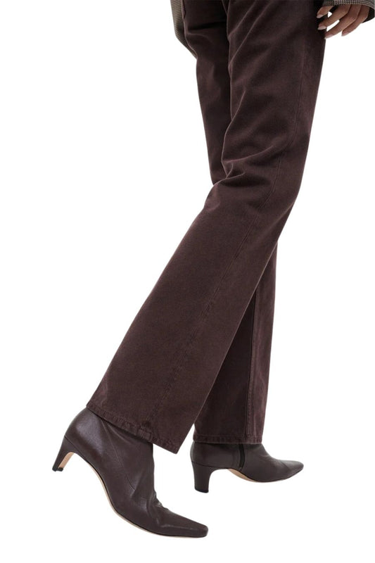 Wally Sock Ankle Boot in Espresso