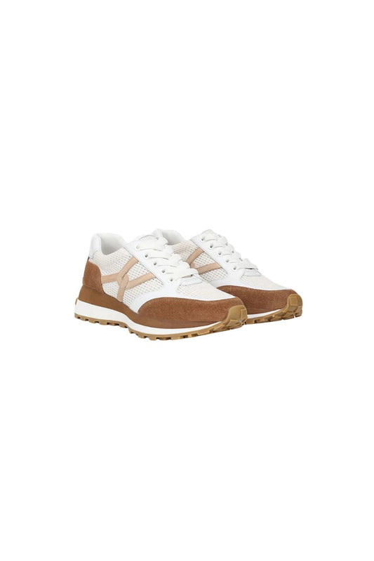 Valentina Suede Sneaker in Chestnut/Lily