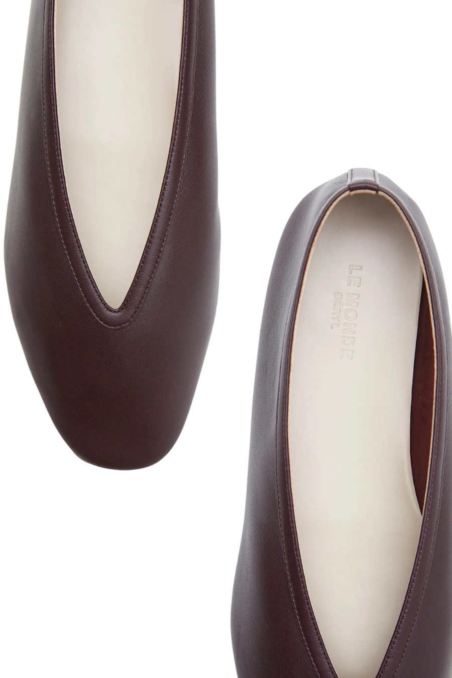 Luna Slipper in Bordeaux Leather