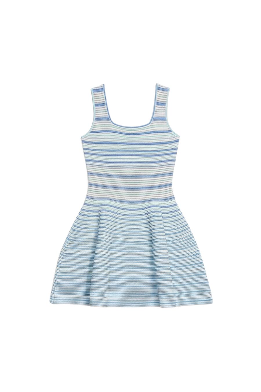 Cally Mini Dress in Periwinkle Multi
