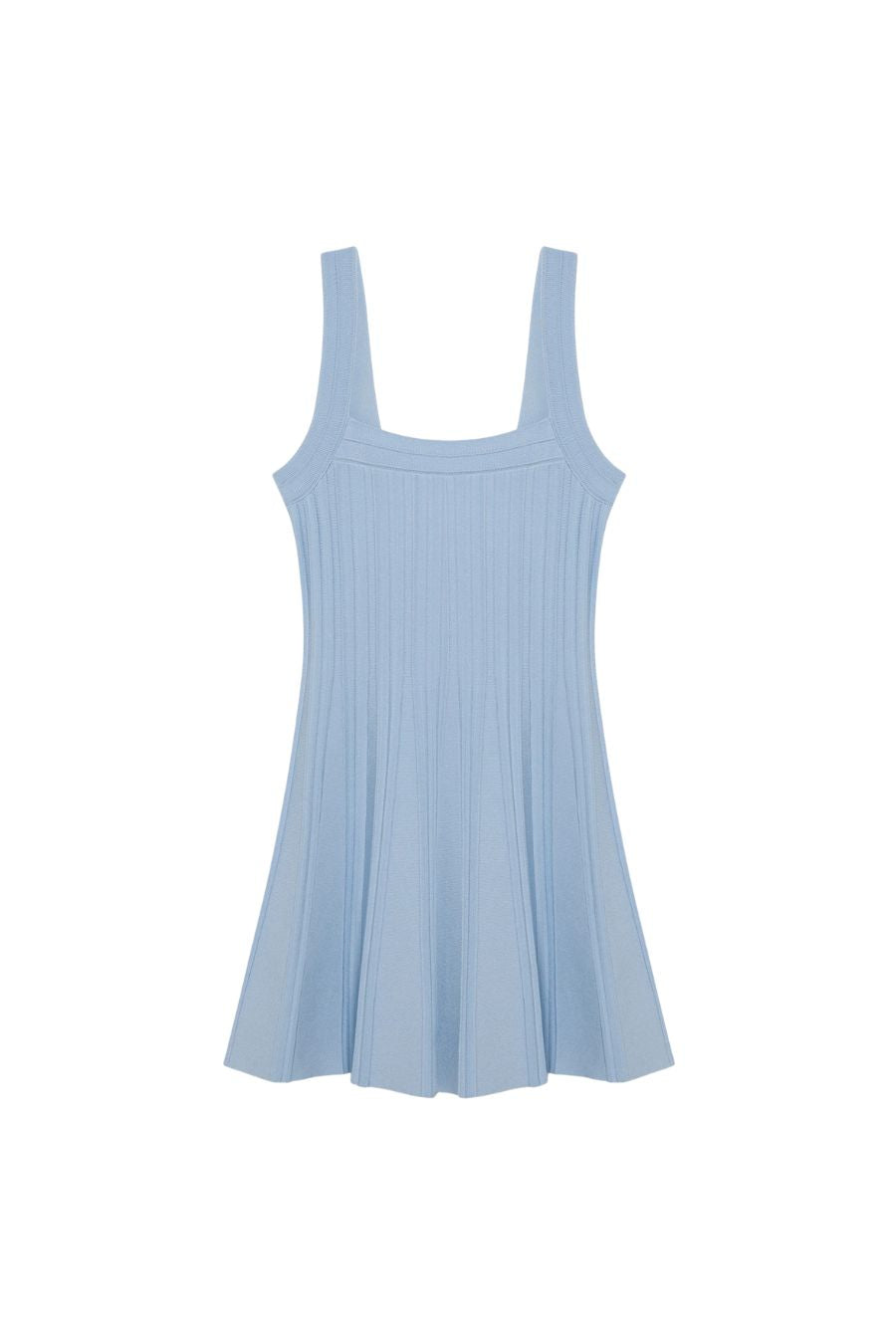 simkhai blue dress Indie Knit Mini Dress Tidepool Sky Blue | Simkhai