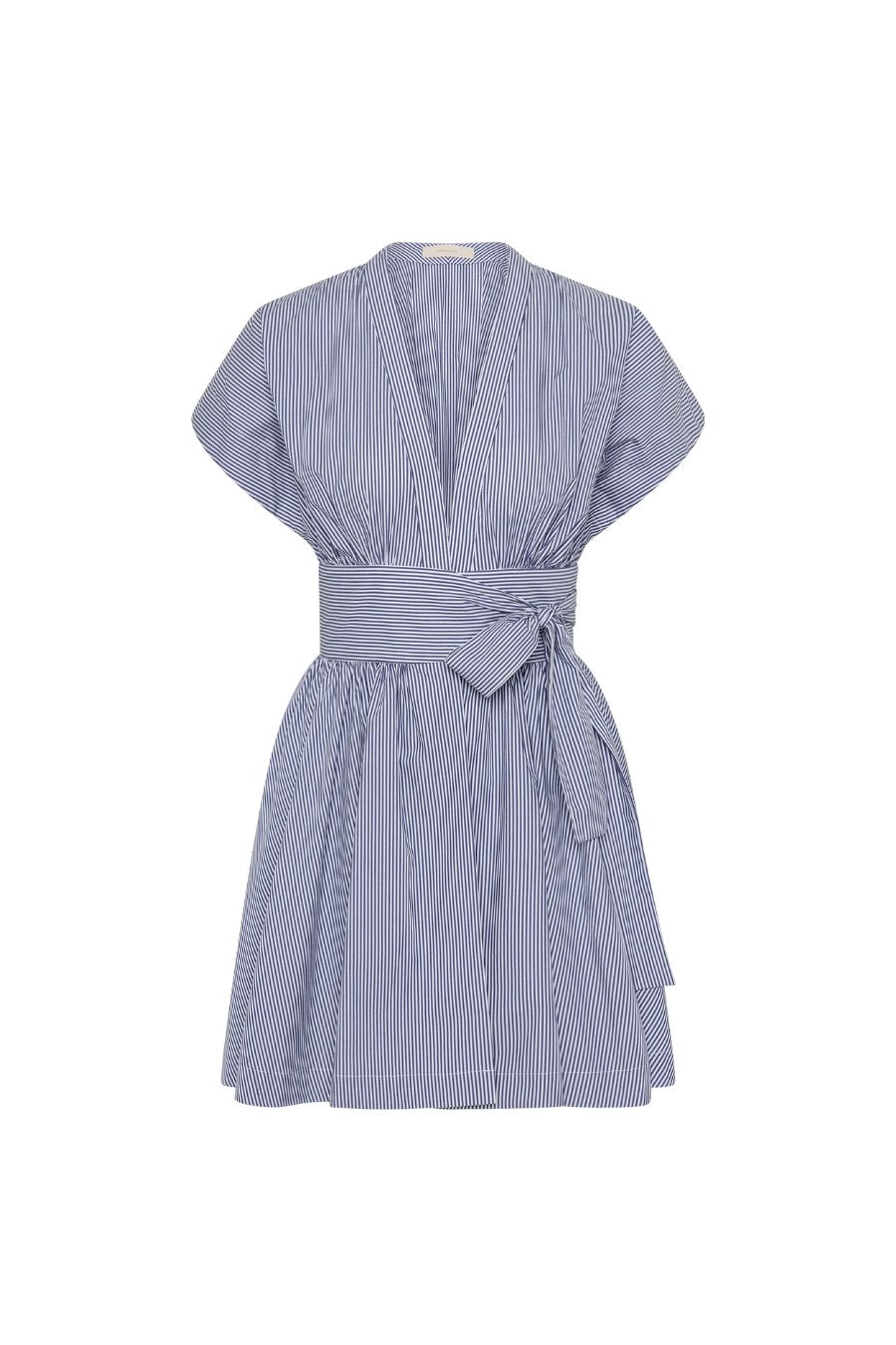 Lova Mini Dress Helle Stripe Vintage Navy – Bunny and Babe Winnetka