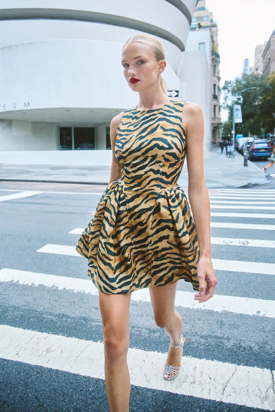 Layne Dress in Tiger