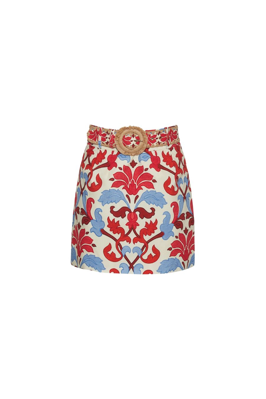 Blaze Skirt in Fluer Crest Ivory