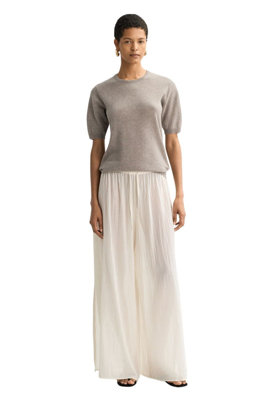 Short Sleeve Crewneck in Grey