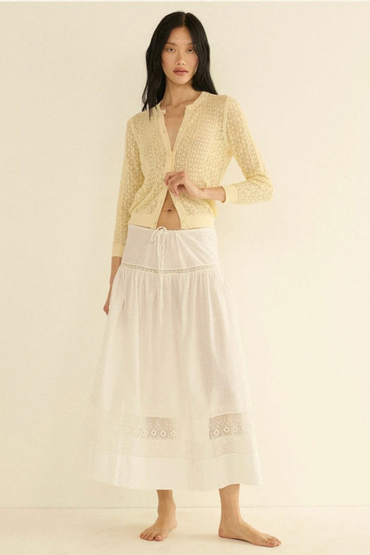 Diane Cardigan in Vanilla