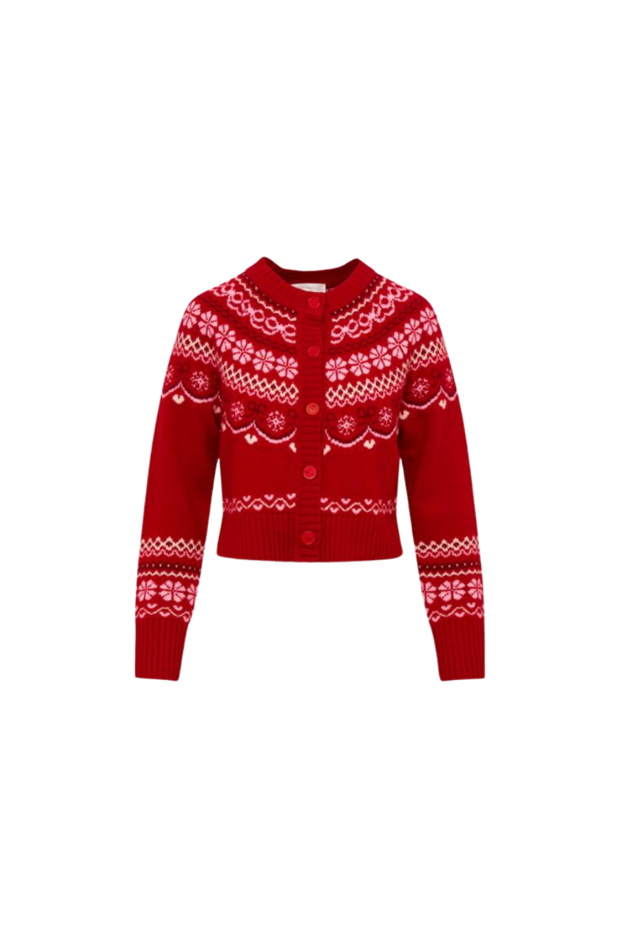 Shantae Cardigan in Red Velvet Truffle