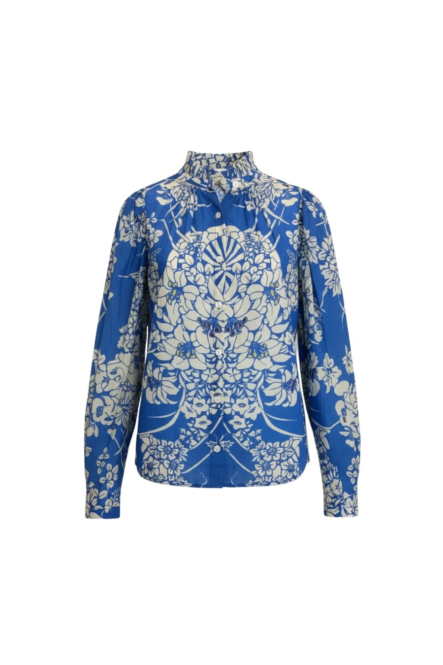 Artemis Royal Spoke Shirt in Medium Blue