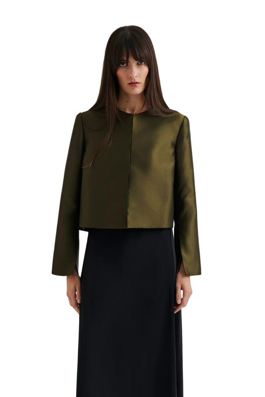 Ruthie Blouse in Olive