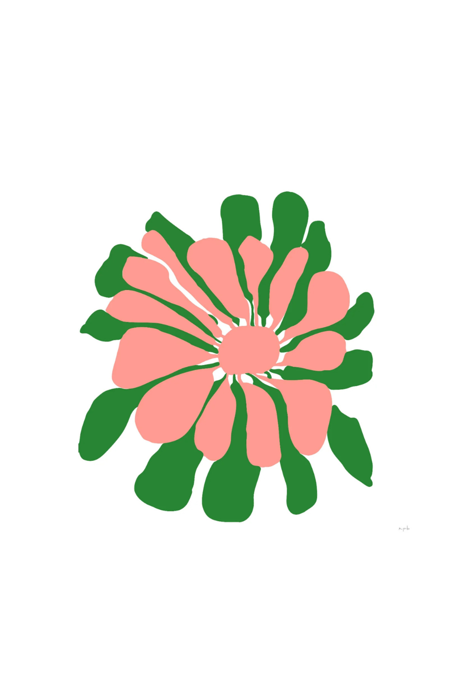 Katy's Vintage Hawaiian Dress in Green/Pink