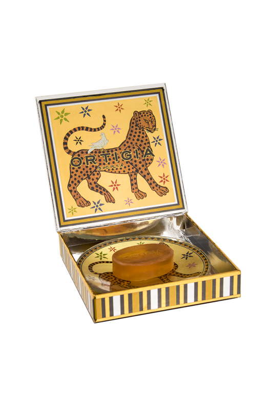 Ambra Nera Glass Plate & Soap