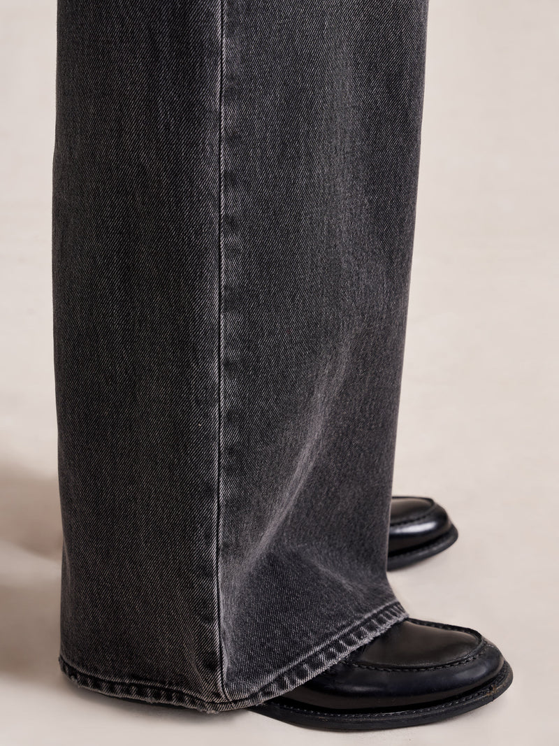 Isadora High-Rise Wide-Leg Jean in Fred