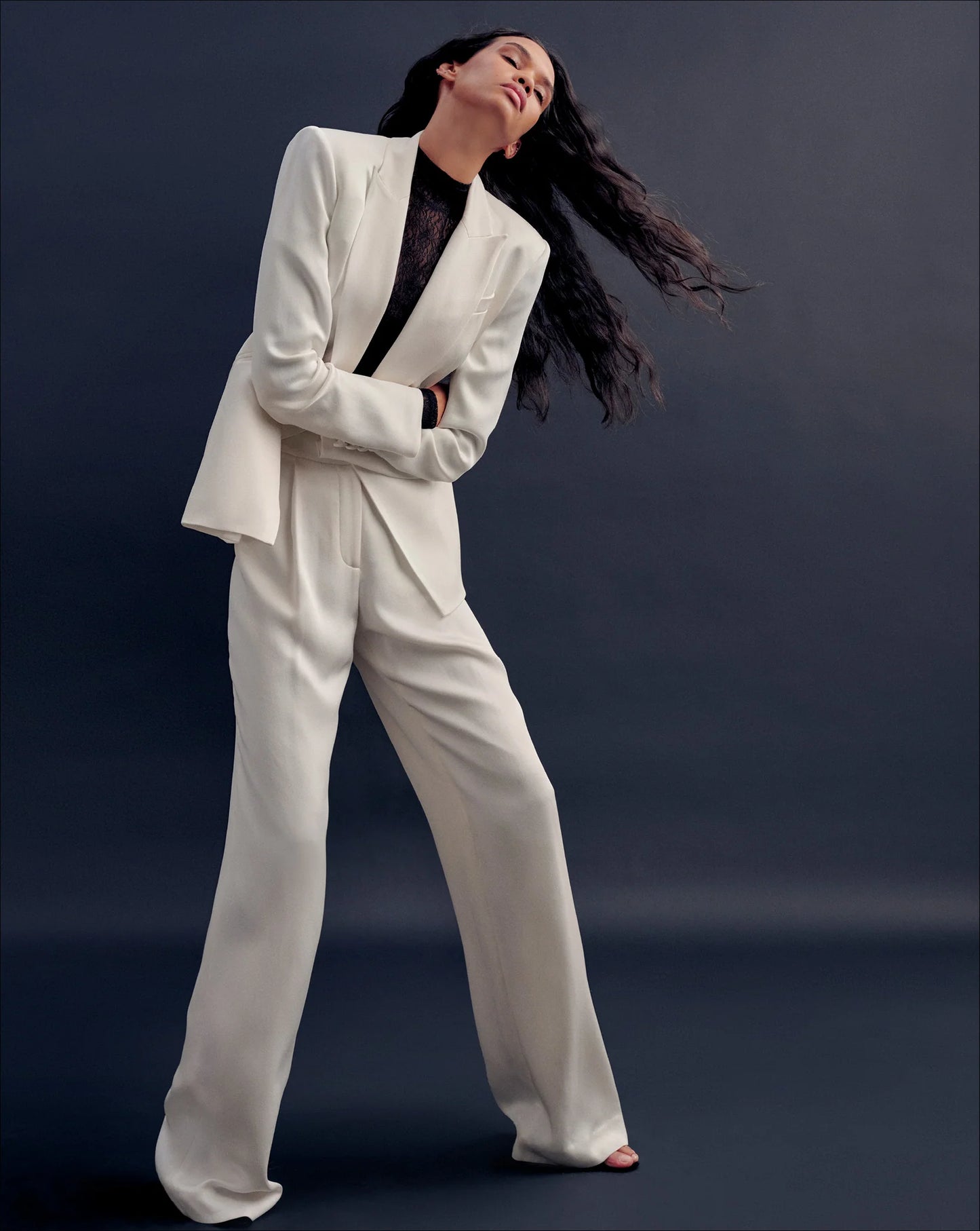 Robinne Wide-Leg Pant in Dove