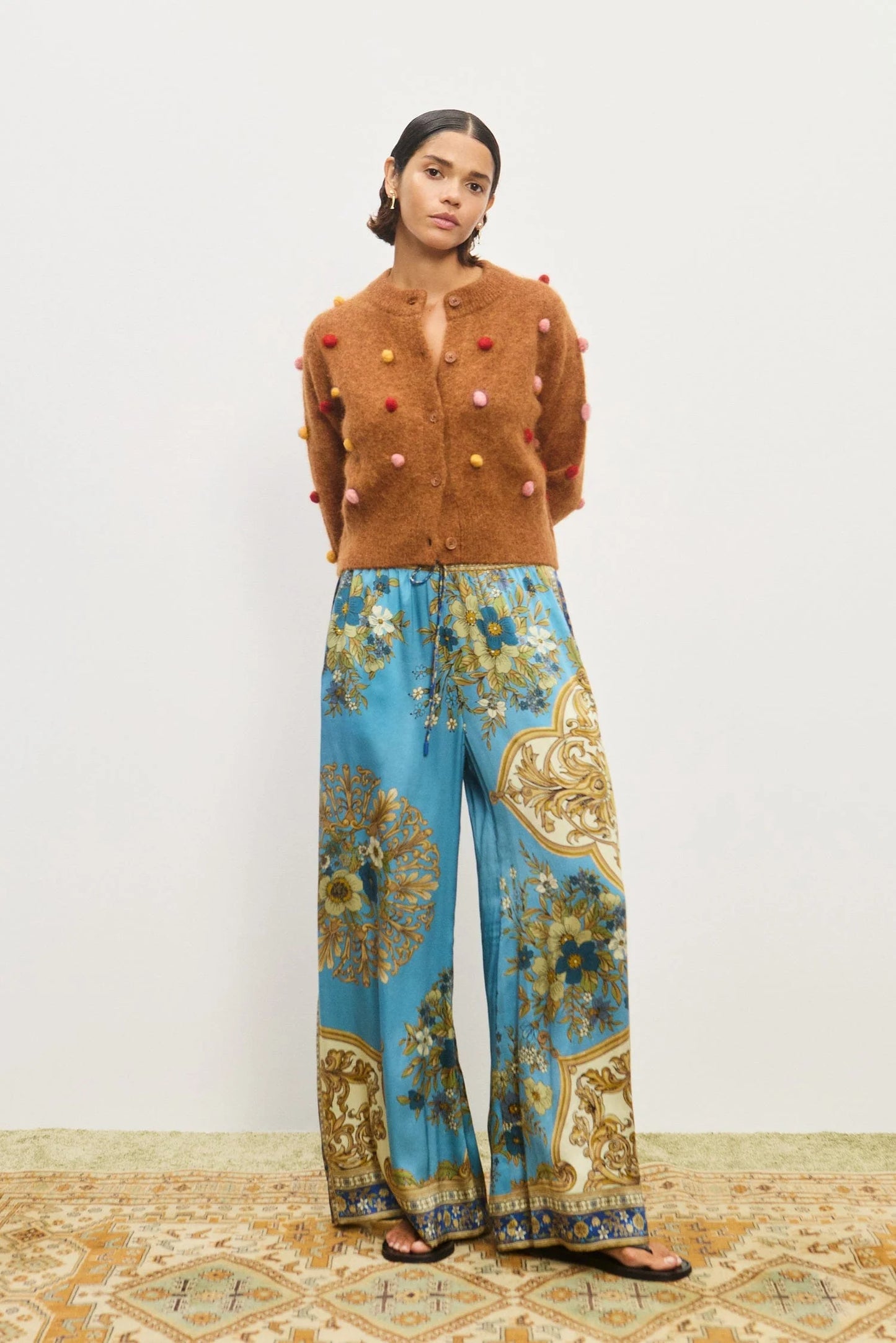 Cassie Silk Pant