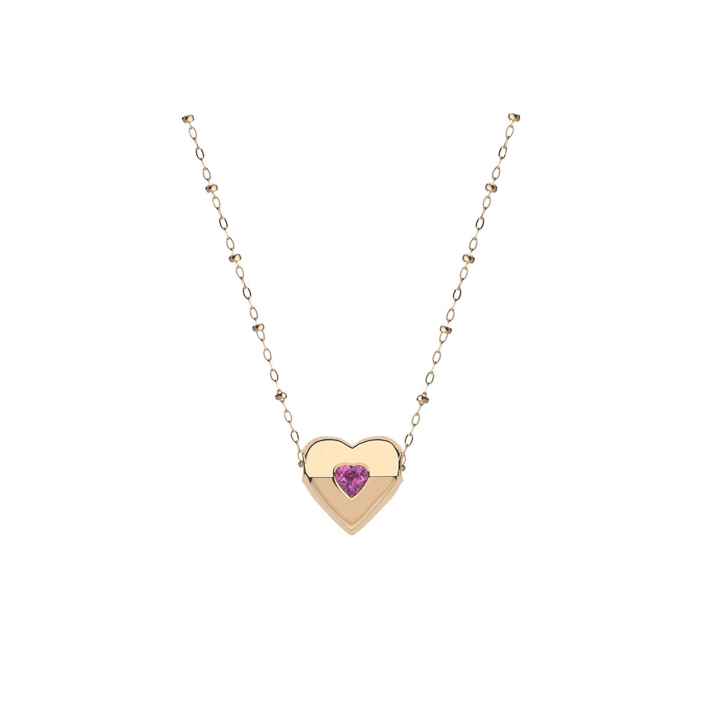 LOVE Happy Heart Necklace