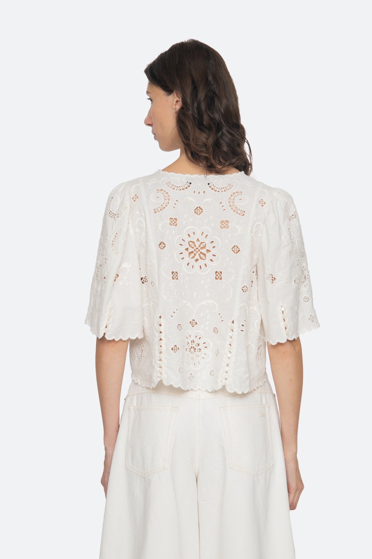 Gardener Top in Cream