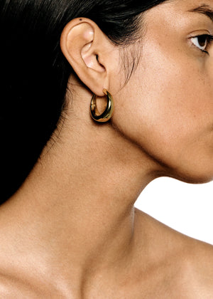 The Andrea Earrings in Gold