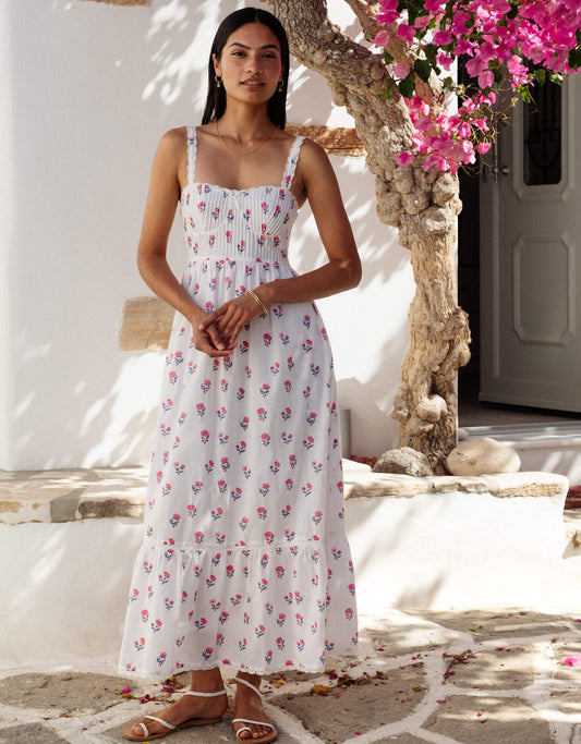 Jaipur Ditsy Malibu Dress