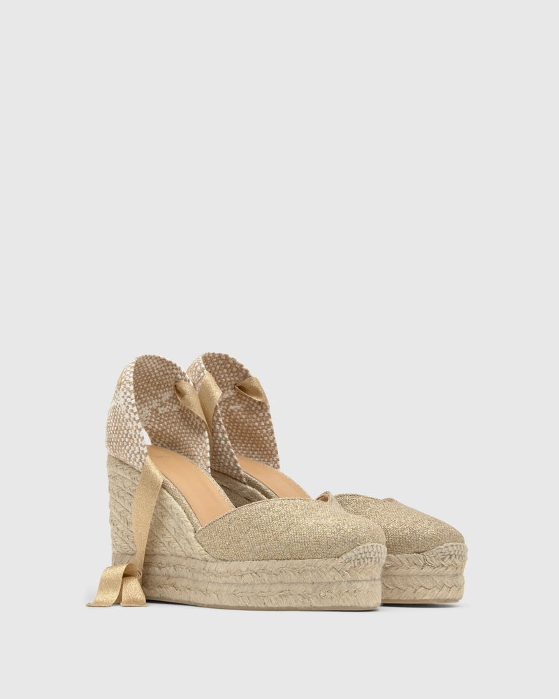 Chiara Espadrille in Oro Claro