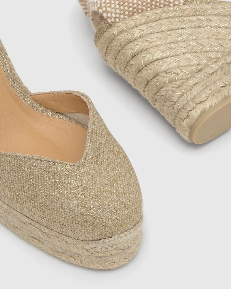 Chiara Espadrille in Oro Claro