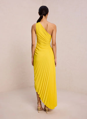 
            
                Load image into Gallery viewer, Delfina Matte Pleated Dress
            
        
