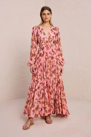 
            
                Load image into Gallery viewer, Annie Silk Maxi Dress
            
        