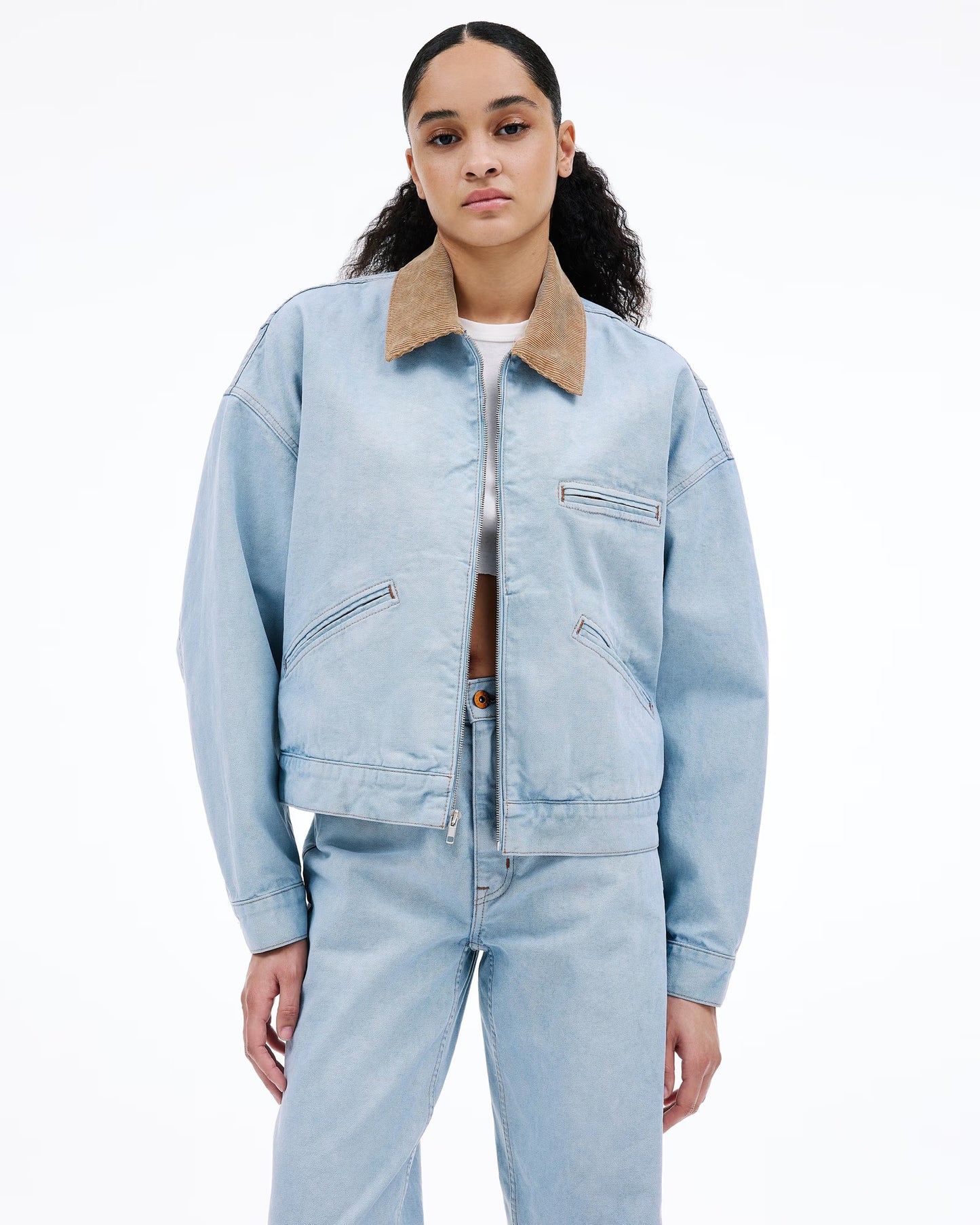 Camden Garage Jacket in Mirror Lake