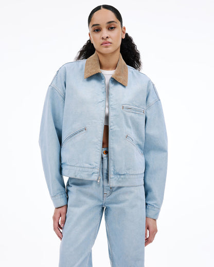 Camden Garage Jacket in Mirror Lake