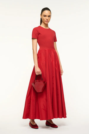 Hopper Dress in Rouge