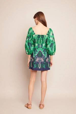 Montauk Dress in Sanibel Island Green