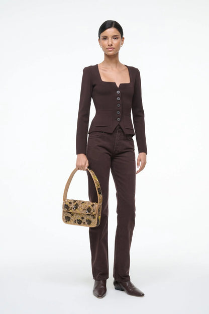 Tommy Beaded Bag in Vintage Floral