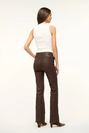 Hanover Leather Pant in Tiramisu