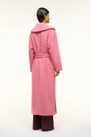 Dakota Coat in Damask Pink