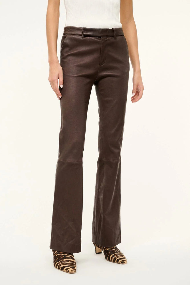 Hanover Leather Pant in Tiramisu