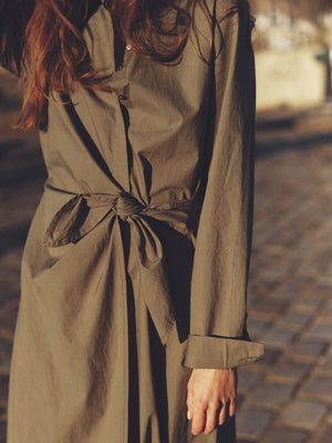 Army Green McCallister Dress