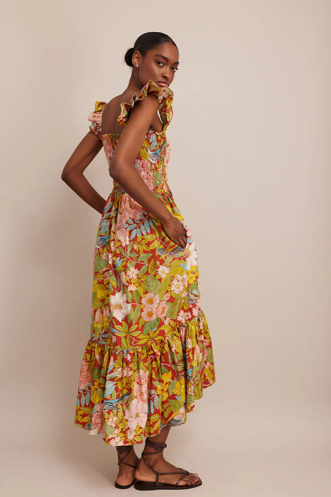 Ruby Dress in Newberry Tropic Clay