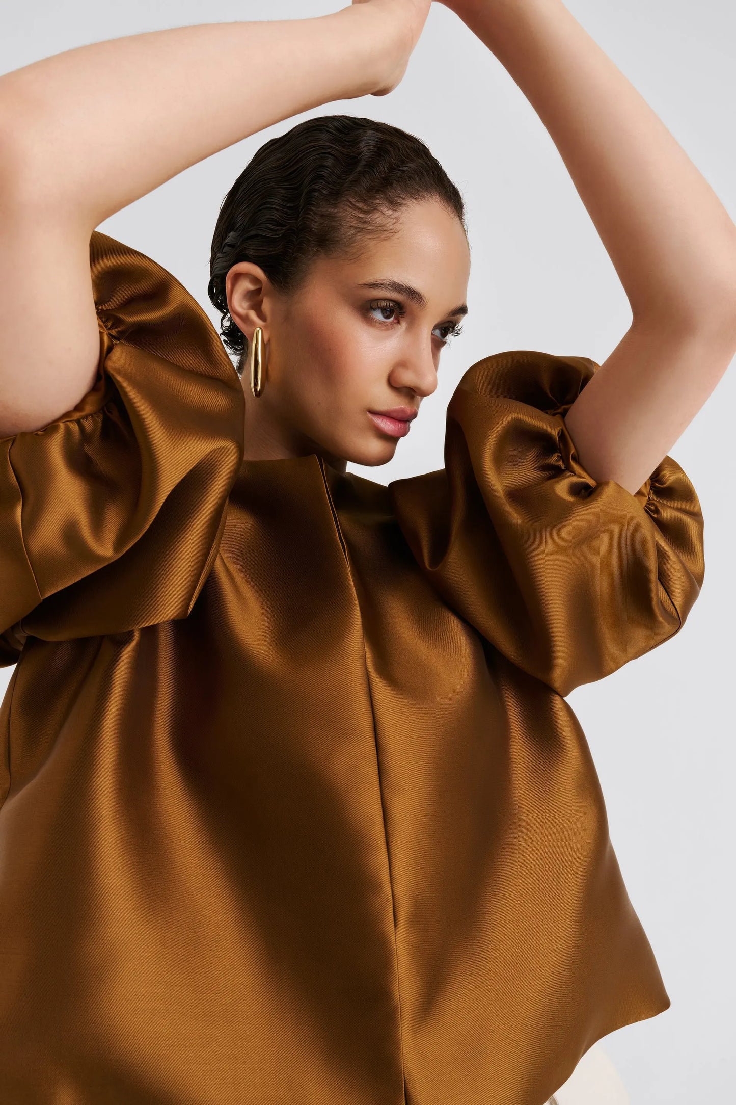 Cleo Blouse in Amber