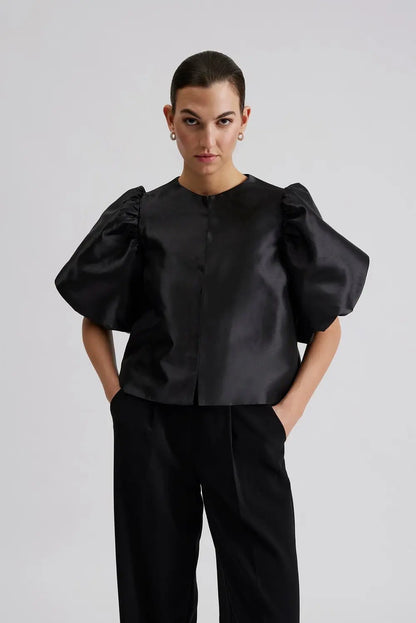 Cleo Blouse in Black
