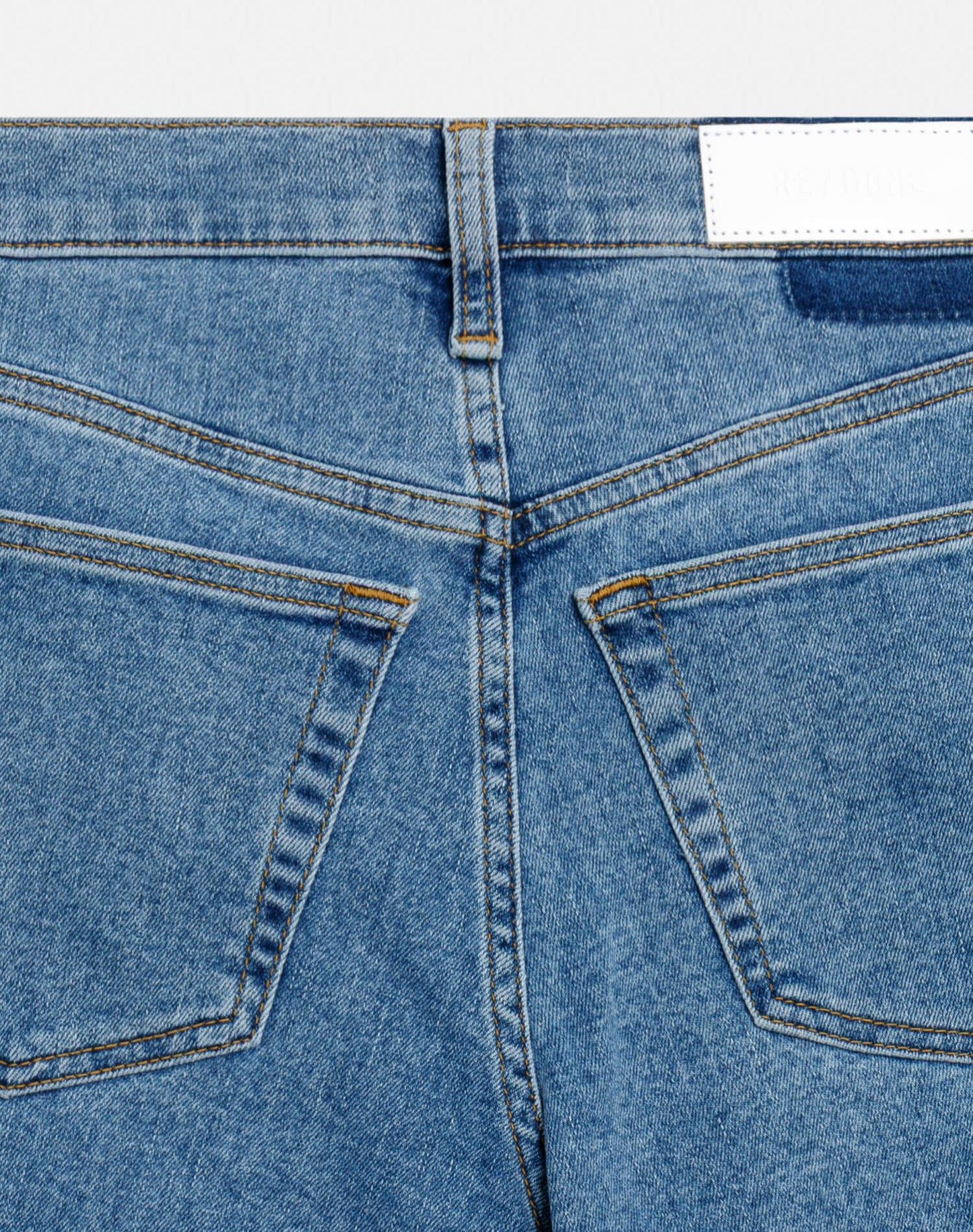 Comfort Stretch Mid Rise Wide Leg in Azulito