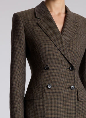 Tess Mini Houndstooth Jacket