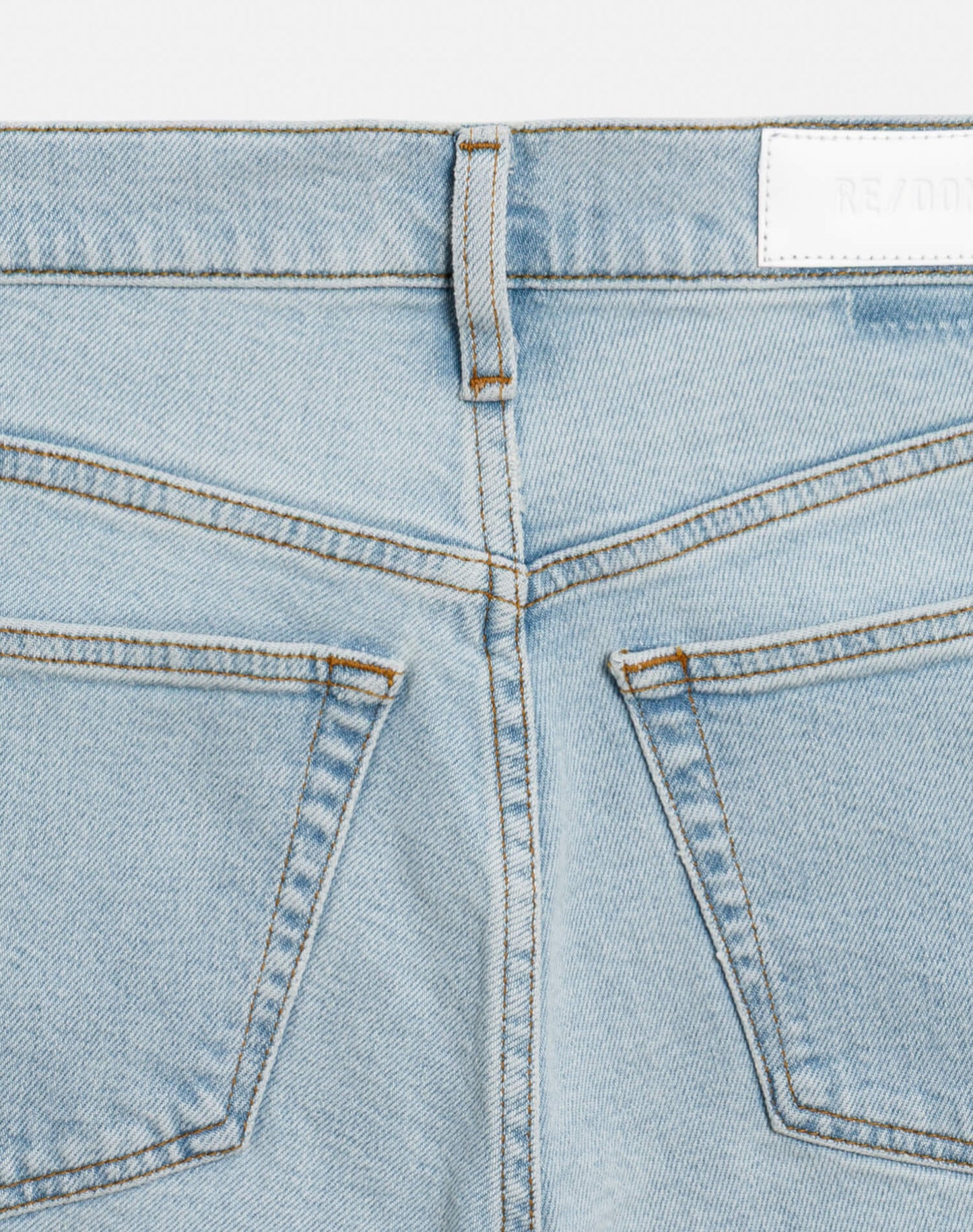 Comfort Stretch Mid Rise Wide Leg Crop in Ola Indigo