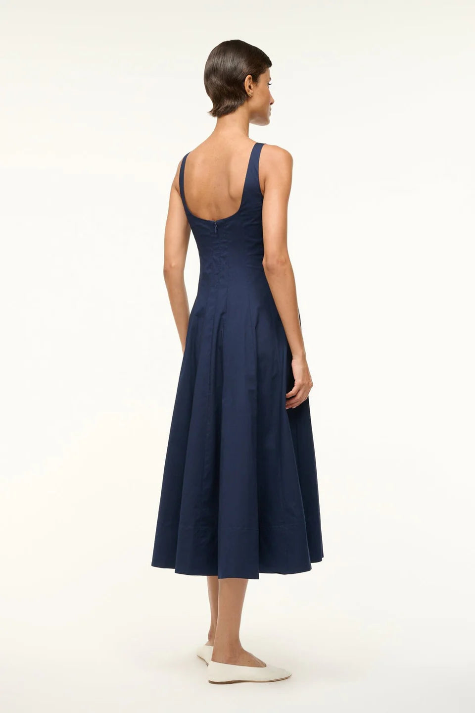 Wells Dress in Navy