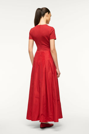 Hopper Dress in Rouge