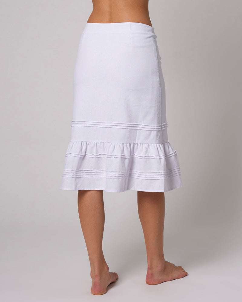 Angelina Skirt in Vintage White