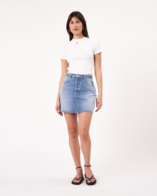 Cutoff Skirt Vintage Worn